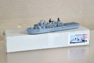 ALBATROS K MODELL 304 HMS ALBION AMPHIBIOUS TRANSPORT DOCK SHIP L14 2ob