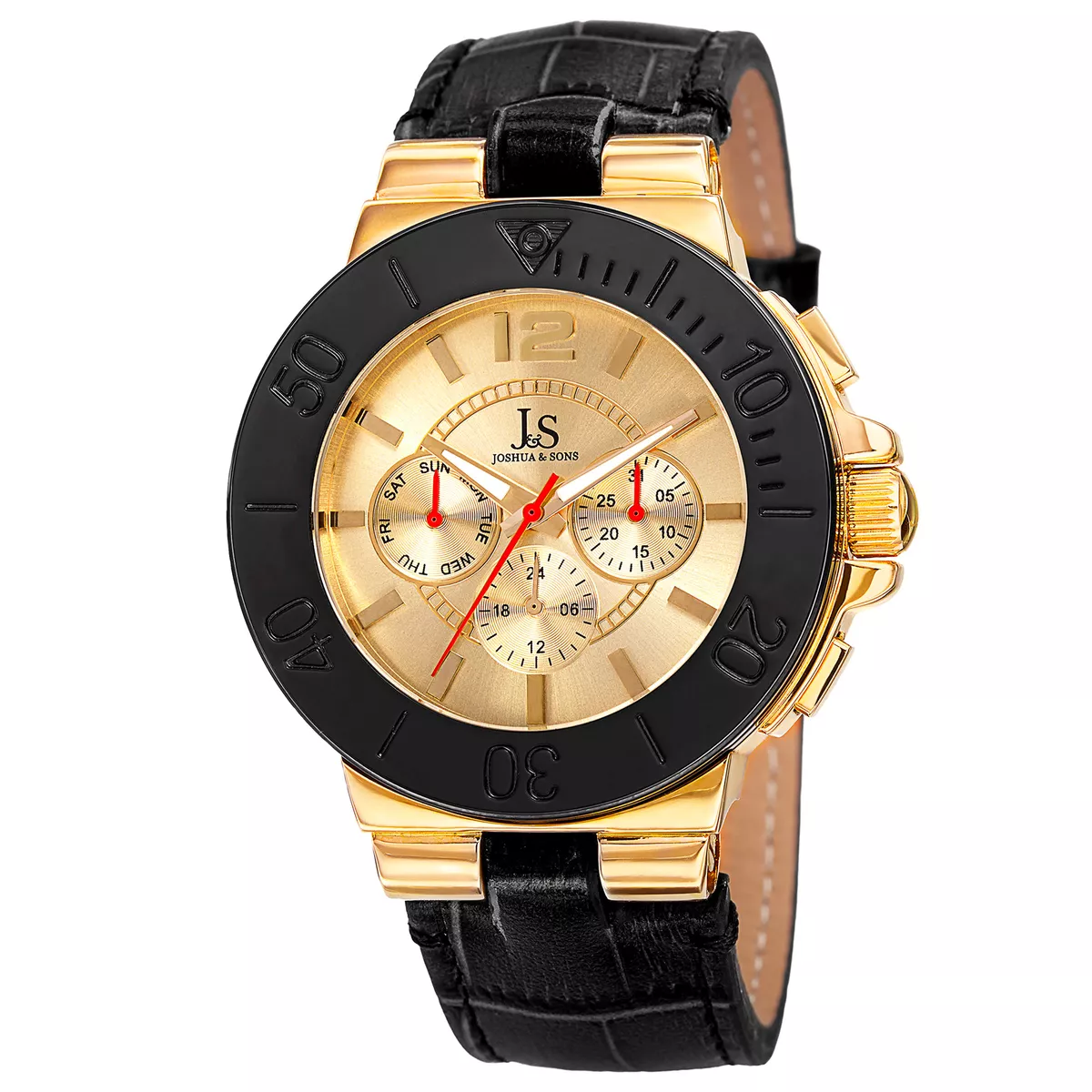 Joshua and sons gold watch cheap