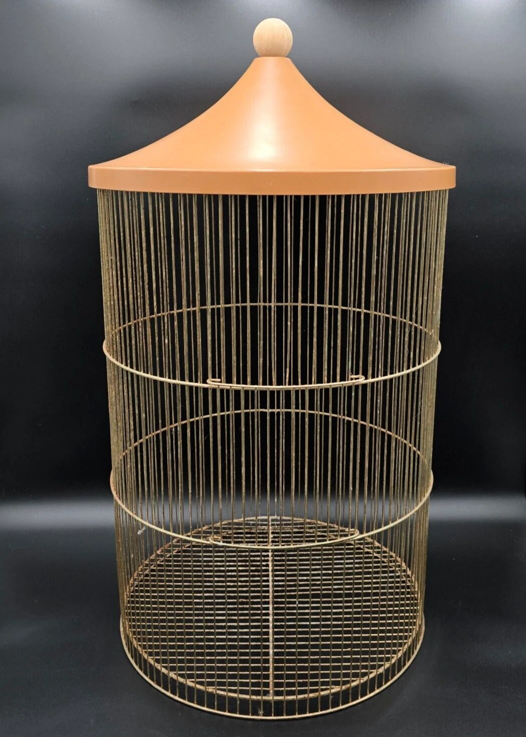 Mid Century Modern PACIFIC Birdcage Vintage 1960s 25 inch tall