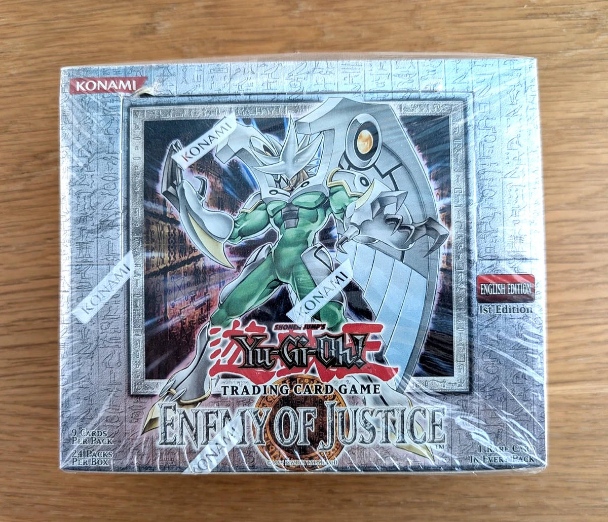 Yu-Gi-Oh! TCG Enemy of Justice Sealed Collectible Card Game Packs