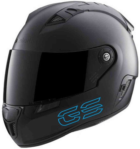 Pegatina de casco GS para fans BMW 4x piezas / R1250GS F850GS R1200GS F750GS maleta - Imagen 2 de 4