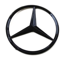 Für Mercedes Benz W221 Auto Emblem Heck Stamm Abzeichen Aufkleber Schwarz Glanz Für Mercedes Benz W221 Auto Emblem Heck Stamm Abzeichen Aufkleber Schwarz Glanz