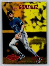 1995  Select Certified #112 Alex Gonzalez Mirror Gold RC (B)
