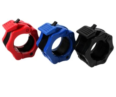 DDG FITNESS POWERT Olympic Barbell Collar Clamp Lock-Jaw for 2'' Bar-1 Pair