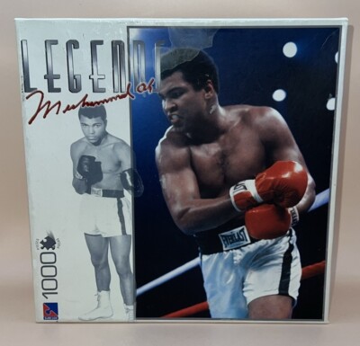 2008 Sure-Lox Legends Muhammed Ali 1000pc Puzzle Set In Sealed Box