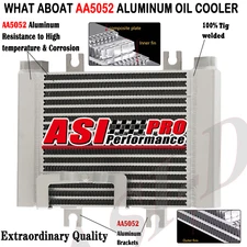 Upgrade Aluminum Oil Cooler Drop-in Fitment For 09-2019 2015 Nissan R35 GT-R