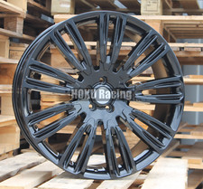 4X Llantas 21" 9007 Style 5X108 BL aptas para Land Rover Range Rover Evoque Velar