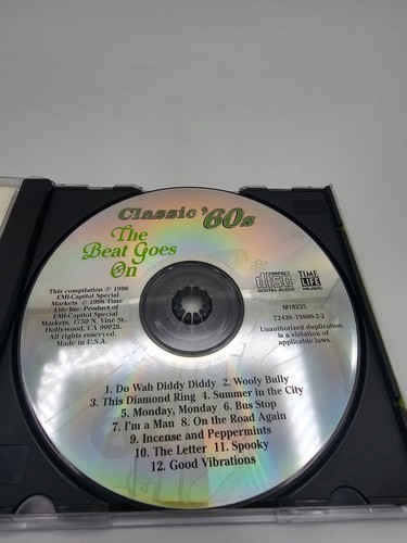 Classic '60S 3 CD Box Set Time Life Beat Goes On Blowin' Your Mind Shakin' All - Picture 12 of 13