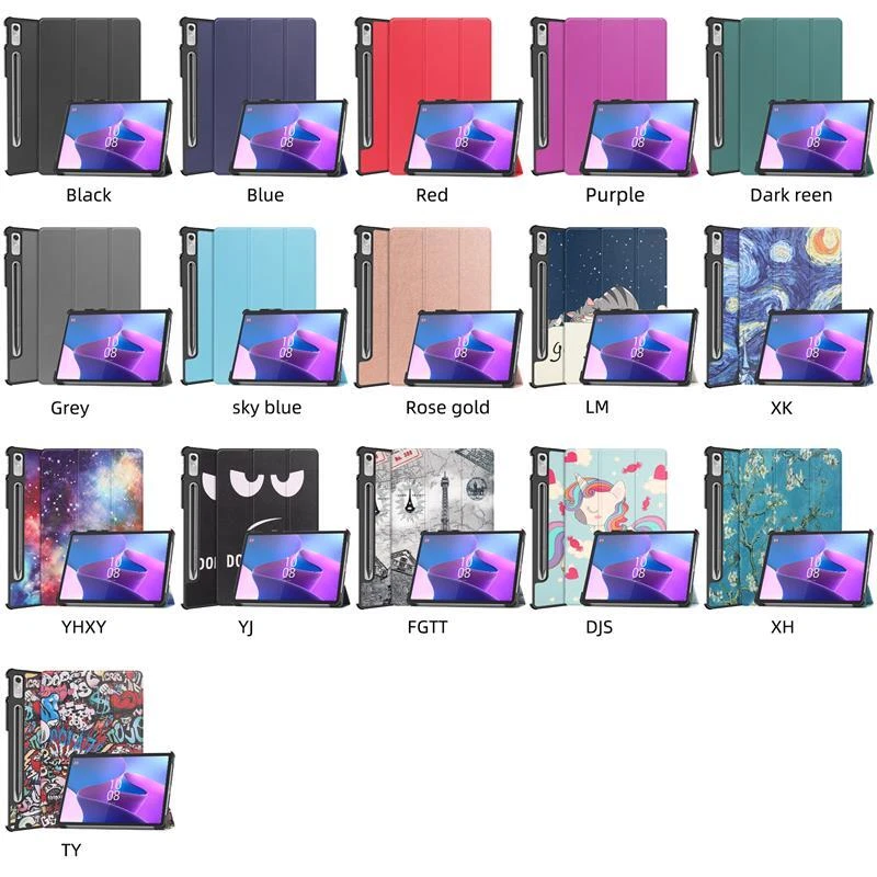 Tablet Stand Case Lenovo Tab P12 / P12 Pro / P11 2nd P11 Pro Gen 2 Leather Cover - Image 2 of 4