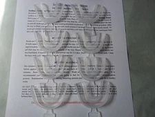 8 CUSTOM MOLD MOUTH TRAYS For Teeth Whitener Bleaching Whitening