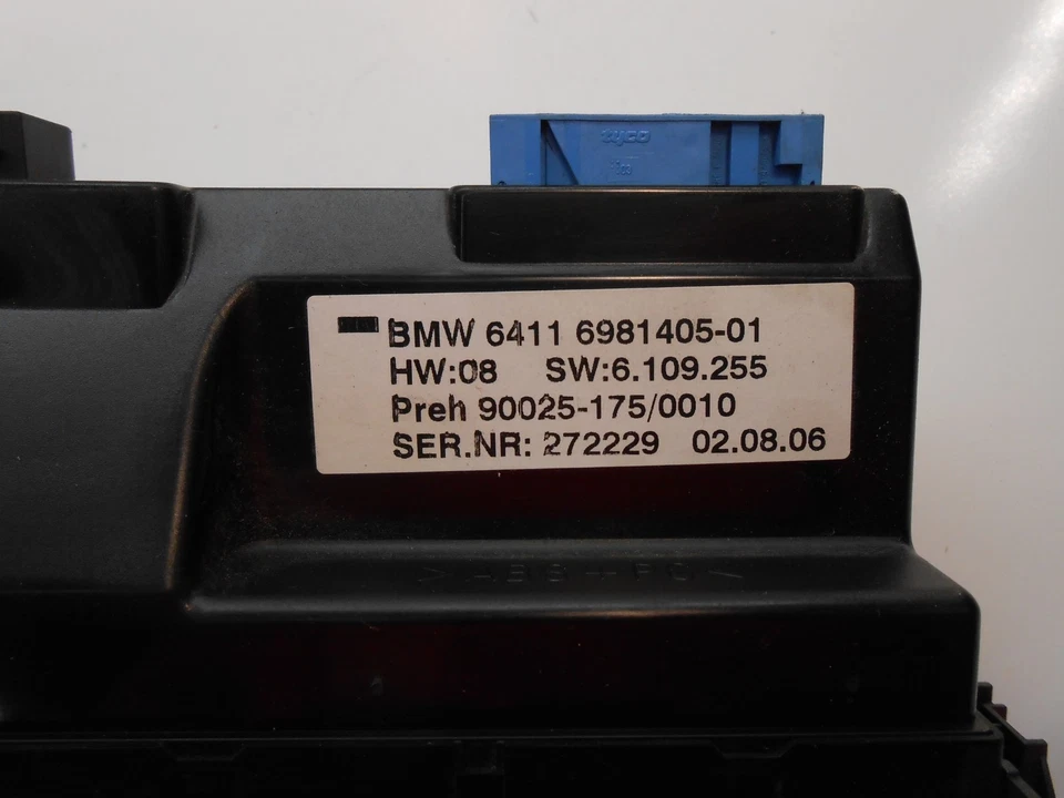 BMW 750I 2007 control de clima 64116981405/6981405 SA0169 Foto 3 de 4