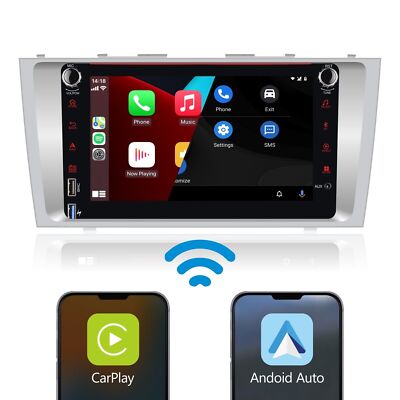 Autoradio Für Toyota Camry Aurion CarPlay Android Auto Hohe Leistung BT IPS RDS