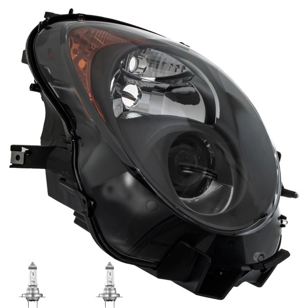 Scheinwerfer Rechts Dunkel Grau H7/H7 FüR Alfa Romeo Mito 955 955_ Inkl. Lampen-image