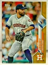Jose Urquidy 2020 Topps Series 1 Oversized 5x7 RC #310 - GOLD #'d 6/10 - ASTROS