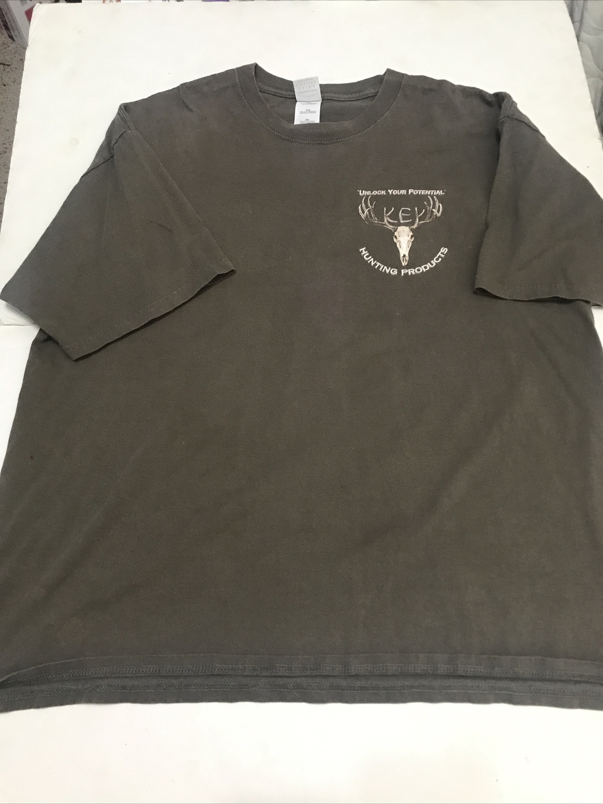 KEEN T shirt uomo Gildan taglia XXL marrone caccia appassionata maniche corte 3191