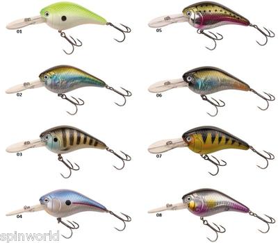 D.A.M Effzett crankbait Deep scout varirty sizes and colours 
