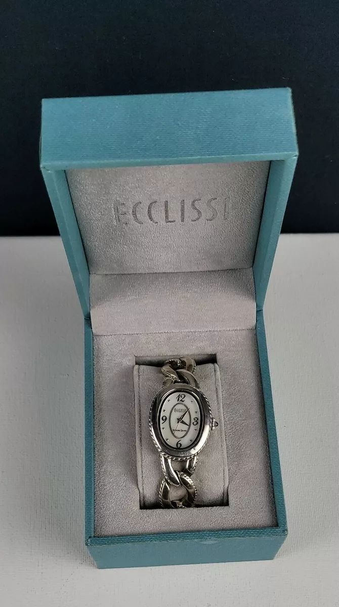 Ecclissi sterling silver watch sr626sw clearance