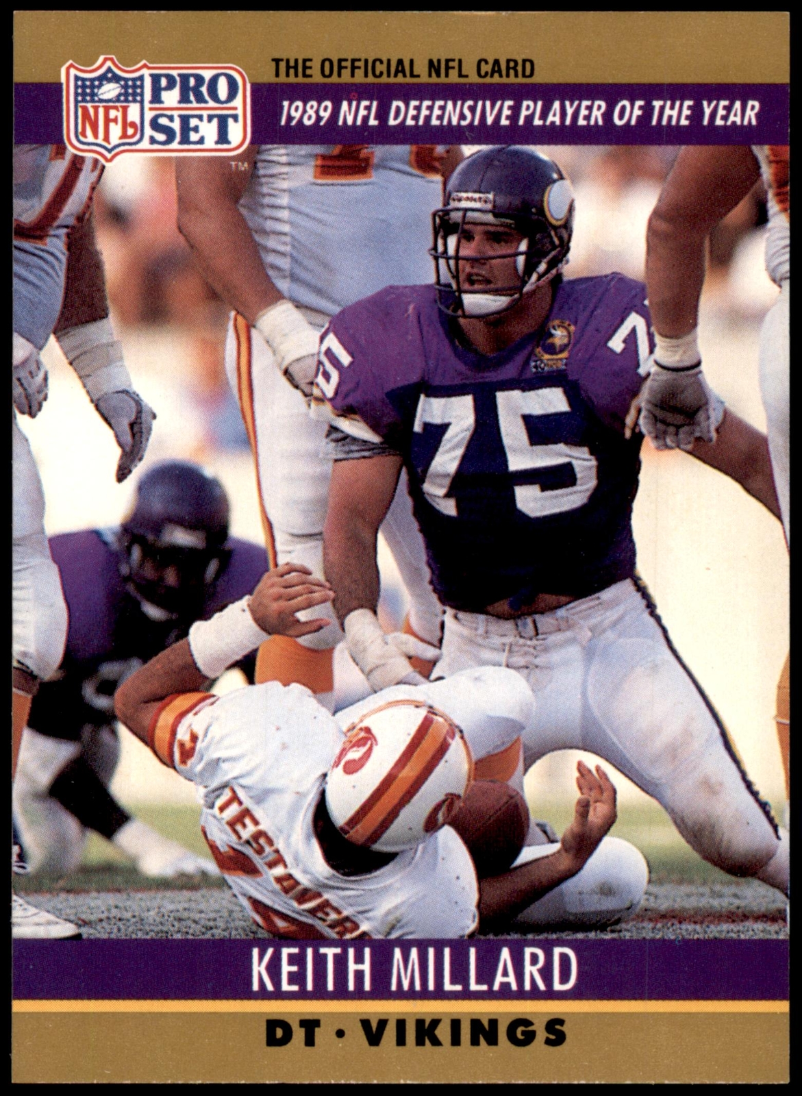 Keith Millard #5 1990 Pro Set