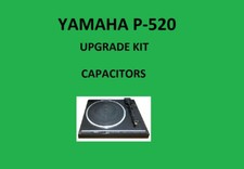 Plattenspieler YAMAHA P-520 Reparatursatz - alle Kondensatoren