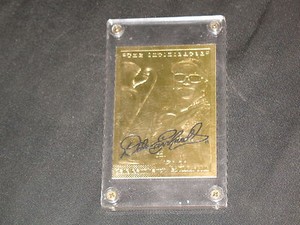 23 Karat Dale Earnhardt Card (2001 Gold Collectibles LTD/ #7578) | eBay