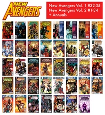 New Avengers Vol 1 #32-64 (2005) | Vol 2 #1-34 (2010) |  U PICK Comic Lot NM 1st