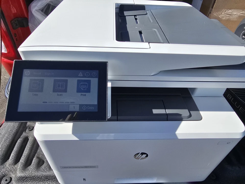 HP LaserJet Enterprise MFP M430f Monochrome All-in-One Printer (3PZ55A) - Image 3 of 4