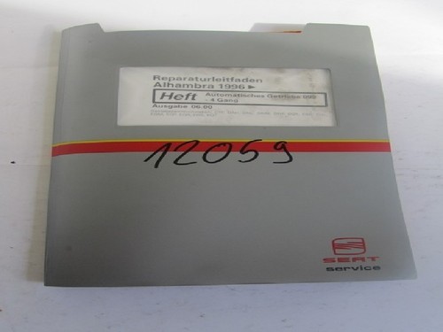 Werkstattbuch Reparaturleitfaden Seat Alhambra1996 Automatikgetriebe 4Gang#12059
