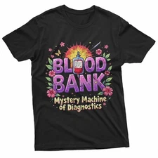 Blood Bank 2025 Mystery Machine Of Diagnostics Lab Week T-Shirt