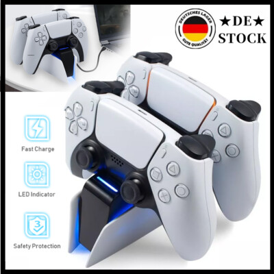 PS5 DualSense Controller Ladestation für Sony Playstation 5 Controller Ladegerät
