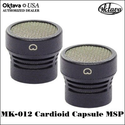 Oktava MK-012-03 MSP6 - 6 Capsule Set - Black - Brand New - Wood