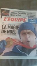 L’ÉQUIPE 17 FÉV. 2022 «LA MAGIE DE NOËL» JO#SKI#SLALOM#CLÉMENT NOËL EN OR