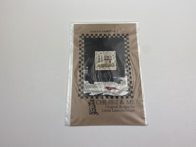 Chessie and me Sara s Sampler Counted Cross Stitch Pattern 6P