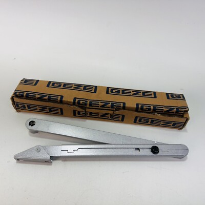 Lot of 2   GEZE Door Closer Linkage Mat. NR 102421, TS 2000 & TS 4000, Silver