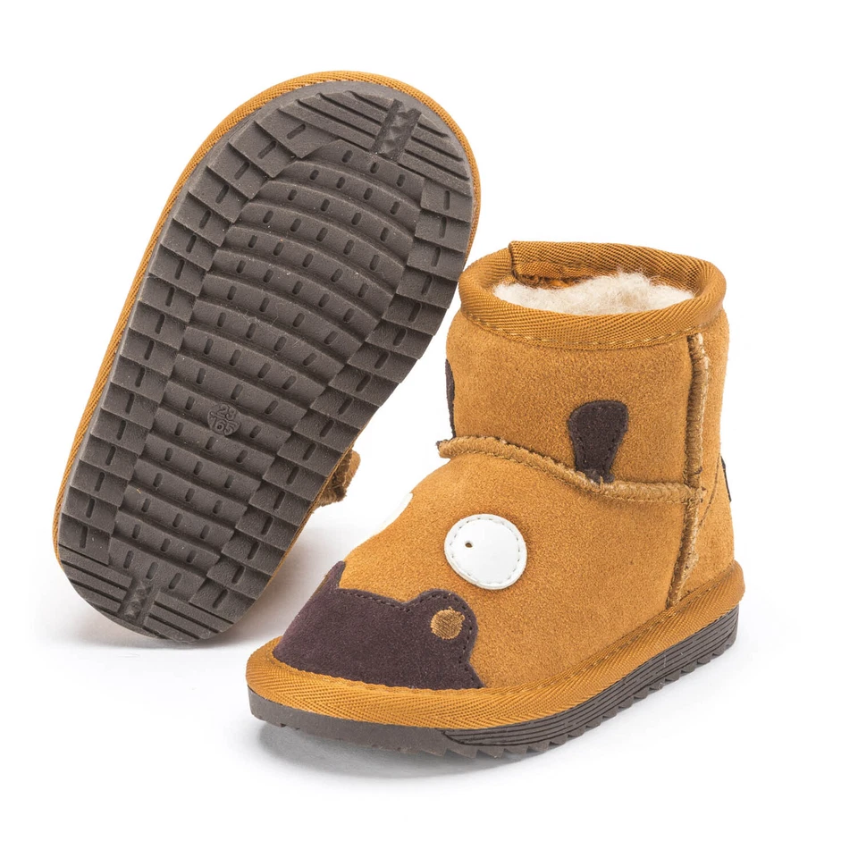 SNUGS Kinder Boots Stiefel Kinderschuhe mit Lammfell Kinderstiefel Winterstiefel - Bild 2 von 4