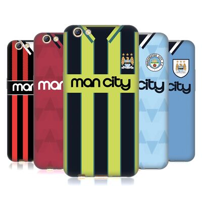 OFFIZIELLE MANCHESTER CITY MAN CITY FC RETRO KITS GEL HANDYHÜLLE FÜR OPPO HANDYS