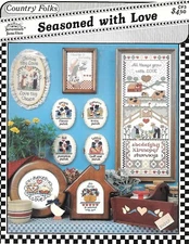 Jeremiah Junction #CF3 Country Folks Seasoned for Love - Cross Stitch