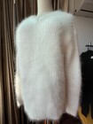 Angora Wool Sweater Blended Jumper Super Soft Fluffy Fuzzy Pullover
