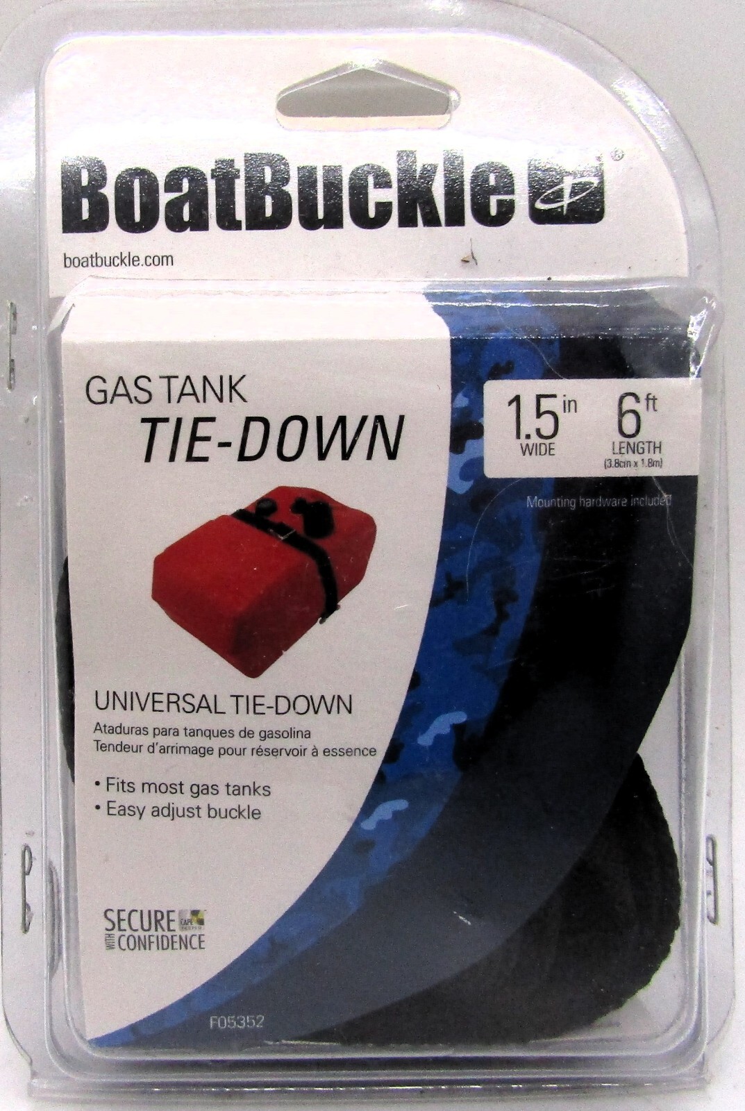 BoatBuckle Gas Tank Tiedown Boat Marine F05352 for sale online eBay