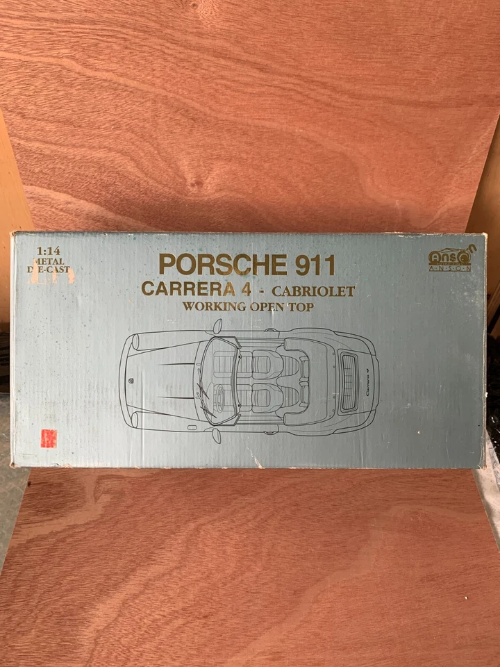 ANSON 1/14 PORSCHE 911 CARRERA 4 CABRIOLET - Immagine 3 di 4
