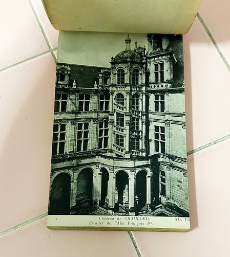 1908 Postcards & Booklet Chateau De Chambord France Castle & History G. Dreux - Picture 7 of 8