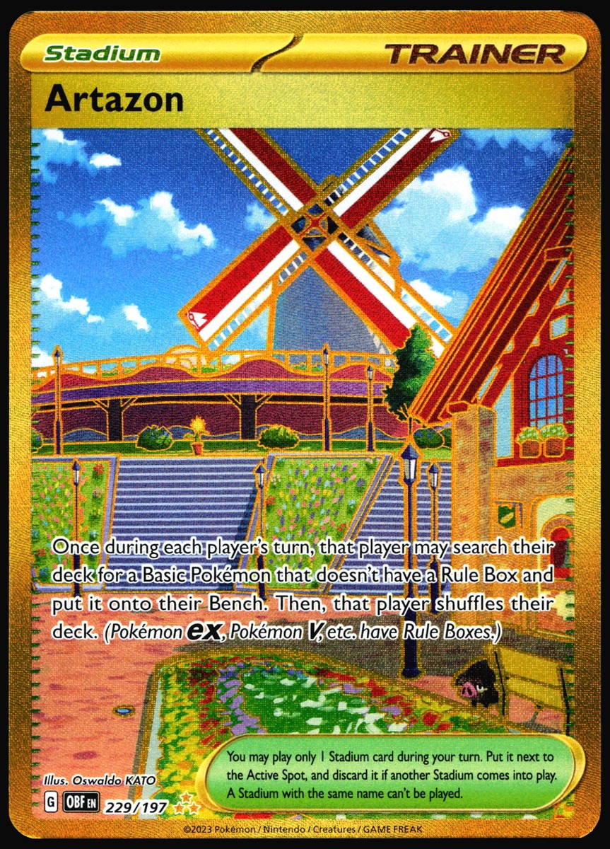 Artazon SV03: Obsidian Flames #229/197 Pokemon Card T1-564 | eBay