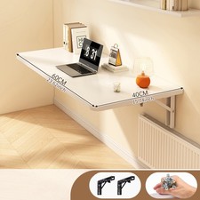 Image of New Wall Mounted Desk Computer Desk Home Study Workstation Folding Writing Table