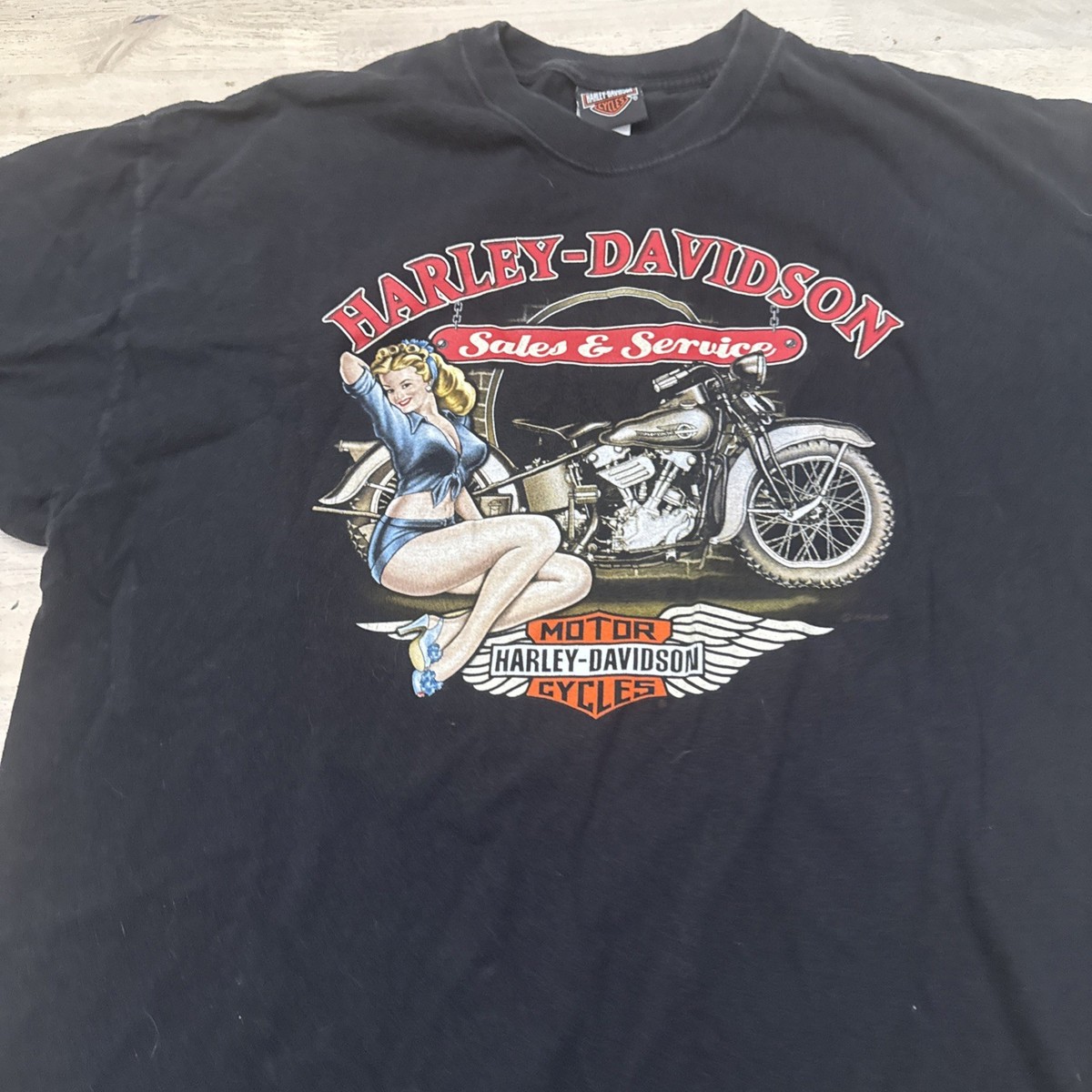 HARLEY-DAVIDSON Tシャツ 2XL 3枚まとめ売り！ Harley-Davidson T Shirt Double Sided T Shirt 2XL Superstition