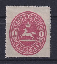Braunschweig 1865 Wappen 1 Groschen Mi.-Nr. 18 postfrisch **