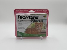 FRONTLINE Plus Flea Tick Spot Treatment for Cat Kitten Green Count 6 Dose