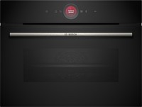 Bosch CBG7341B1 Serie 8 Einbau-Kompaktbackofen, 60Cm Breit, 47L, Home Connect, A