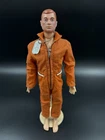 Vintage GI Joe 12” Action Figure Pat Pending Canada Orange Jumpsuit Dog Tag Read