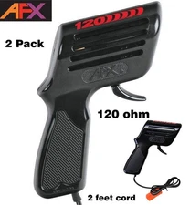 2 Pack AFX 120 Ohm Hand Controller 2 Foot Cord HO Slot Car Track 120ohm
