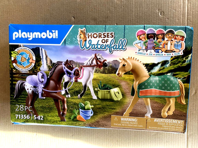 PLAYMOBIL  Morgan, Quarter Horse & Shagya Araber (71356), Horses of Waterfall