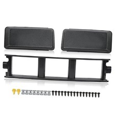 Front Bumper Lower Grille Panel Cover  Bumper Pads Fit 2018-2020 F150 3 PCS 
